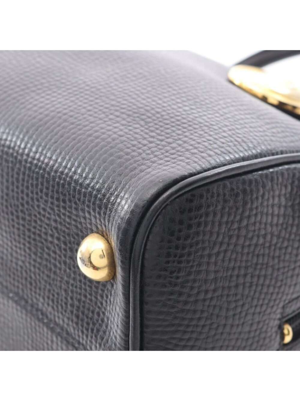 Dior CD Logo 2-Way Black Leather Mini Boston Bag - Picture 8 of 9